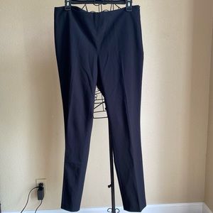 Vince Camuto Black Pants Trousers with Side Zipper